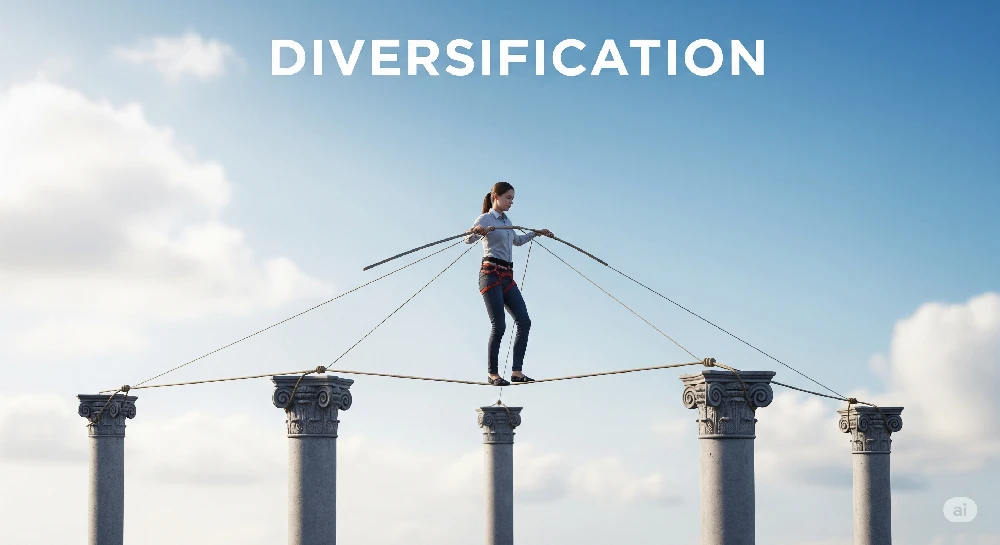降低風險的核心策略：分散投資
